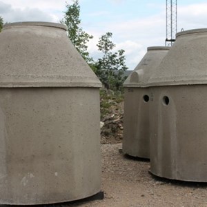 Slamavskiljare / Trekammarbrunn